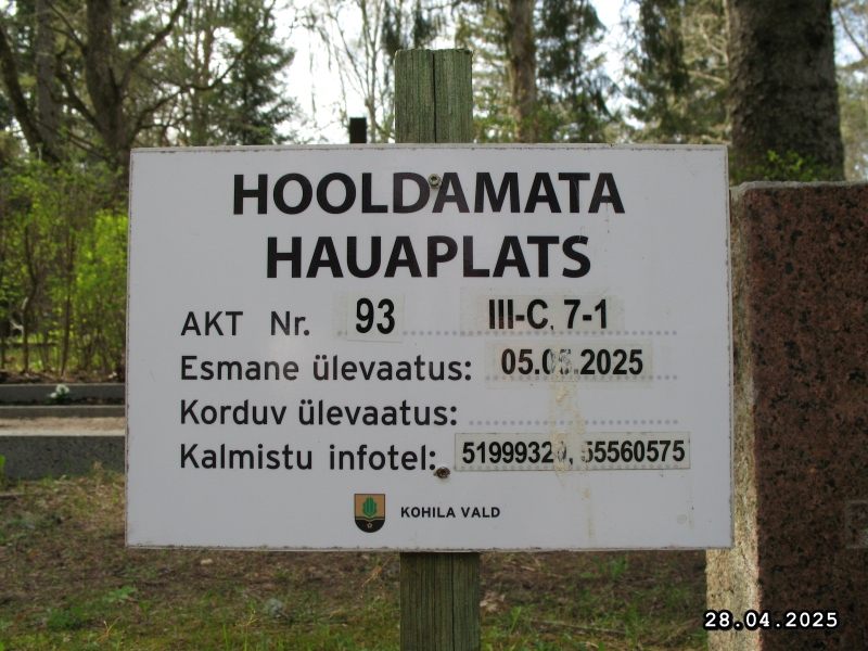 Hauaplatsi pilt 3